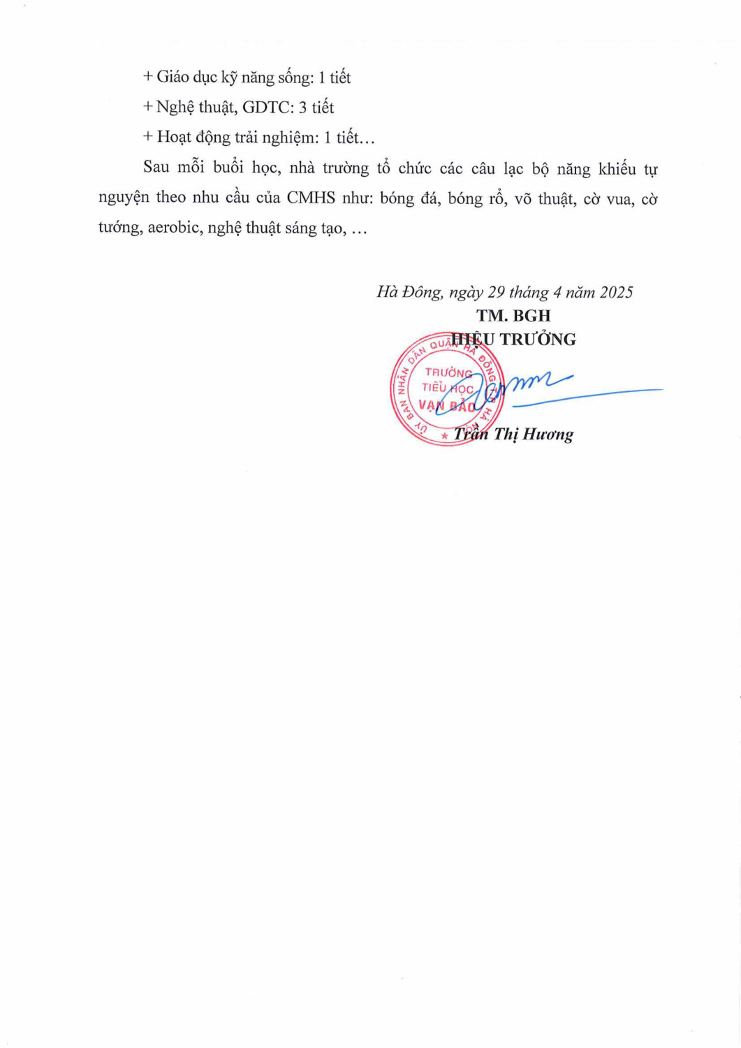 thông báo chương trình giáo dục lớp 1 hình ảnh 1